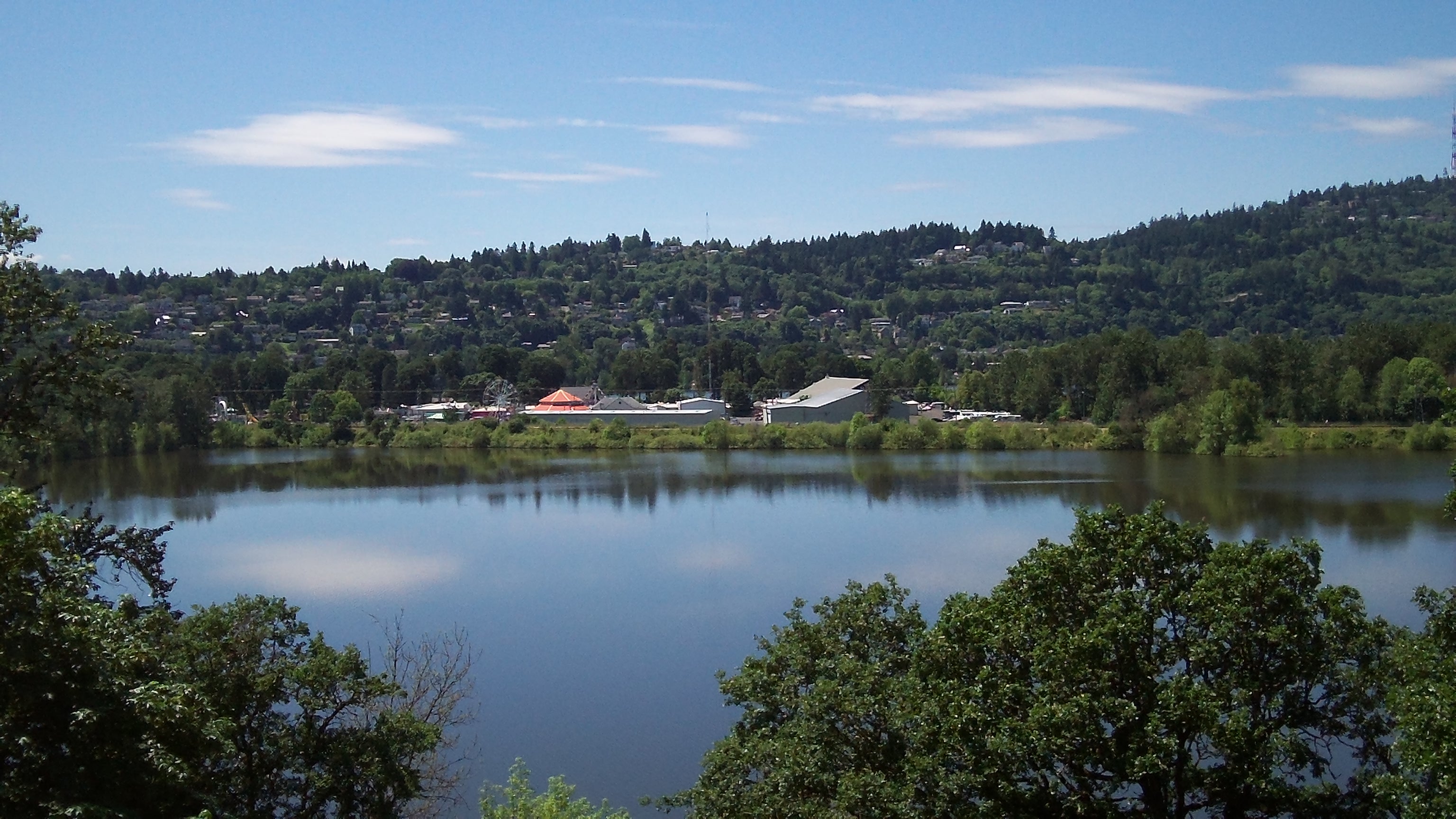 Oaks Bottom/View of Oaks Park